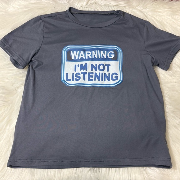 SHEIN Graphic Short Sleeve Shirt - Boys Size 9Y - Picture 3 of 11